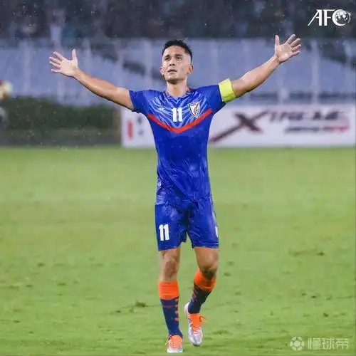 亚洲之星印度队长切特里亚洲杯20