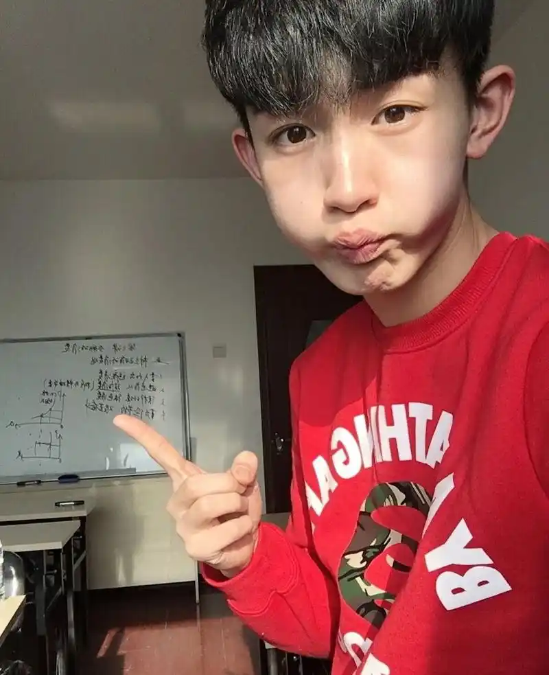 来看看郭俊辰早期照片吧