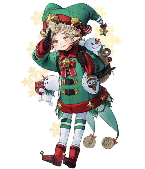 圣诞节拟人特辑,将圣诞节事物拟人为二次元形象,你能认出来吗