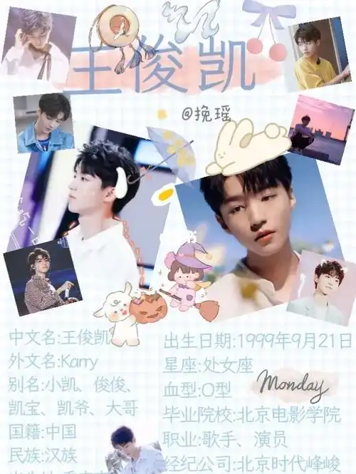 王俊凯手帐来了