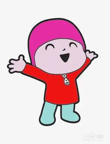 人物心情开心简笔画