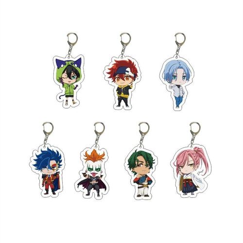 无限滑板动漫人物亚克力钥匙扣挂件定制动漫周边双面透明卡通礼品