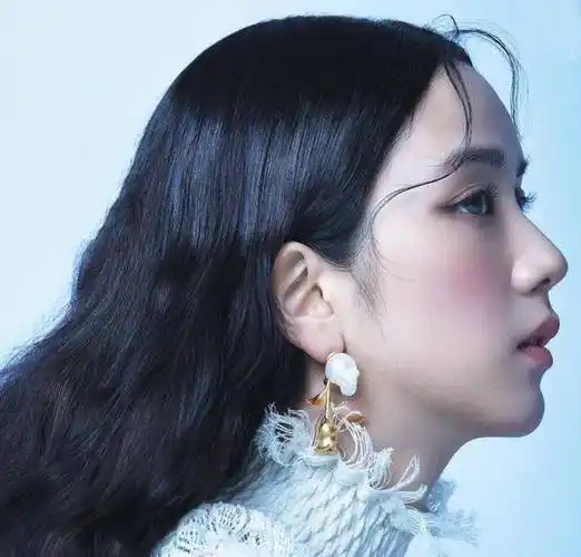 原创blackpink金智秀新刊封面公开港风波浪卷腮红脸真是太有风情