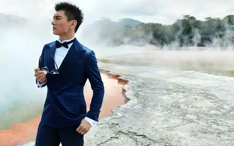 吴奇隆刘诗诗婚纱照图片桌面壁纸下载