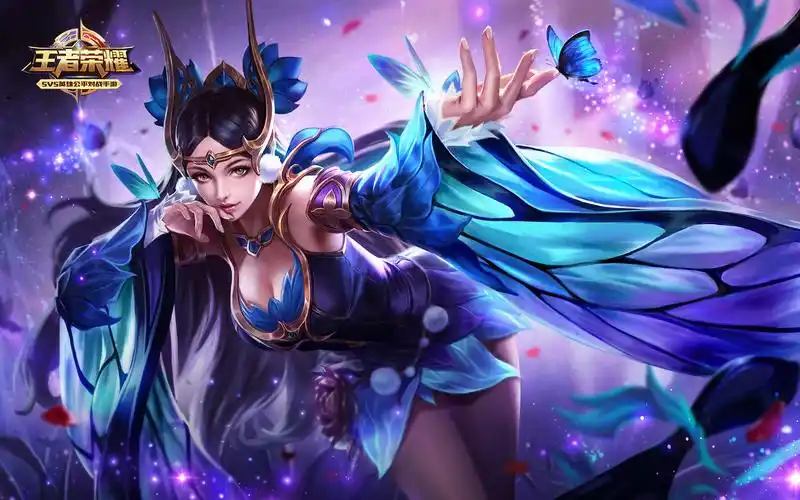 《王者荣耀》貂蝉仲夏夜之梦皮肤图片壁纸_游戏壁纸_壁纸下载_美桌网