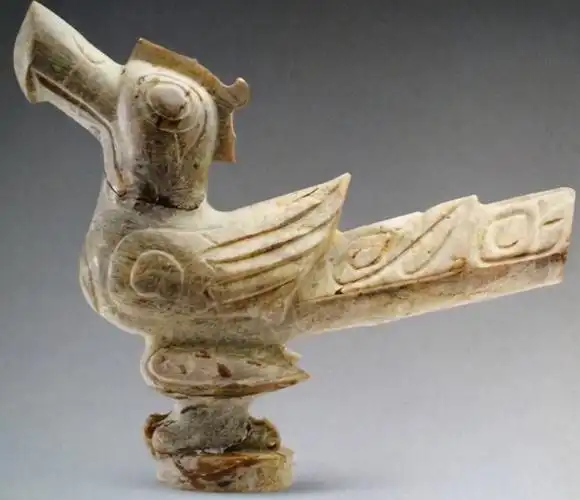 三星堆民间玉器展上这件文物有三个地方不对它是真是假说不清