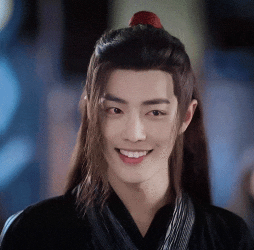 有种心动叫肖战的笑容怎么可以笑得这么好看