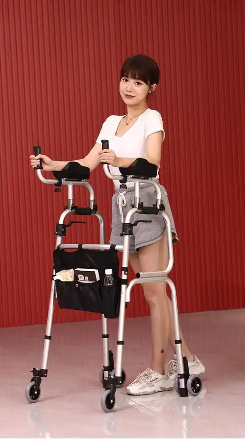 助行器辅助行走器老人专用残疾人康复走路支架拐杖助步器四脚老年