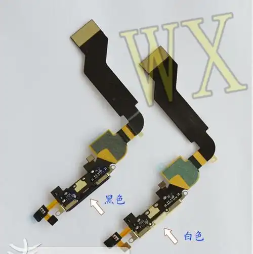 供应 尾插排线 iphone4尾插 苹果手机尾插排线