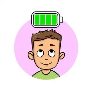 快乐的电池图片