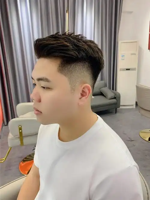 男士发型二八分