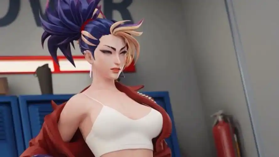 kda 女团 阿卡丽,超酷出场