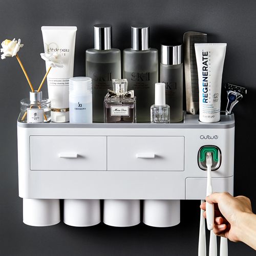 5元台面桌面化妆品收纳盒洗脸置物架28.