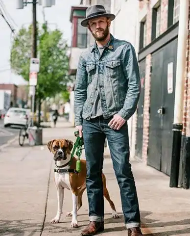 穿出你的型男帅气男生穿牛仔裤配鞋图片