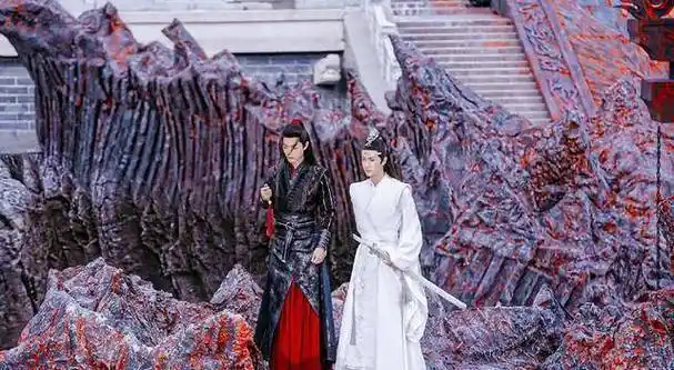 《陈情令》日本双人宣传片,肖战一博对词笑翻天,一博捣蛋画乌龟_王