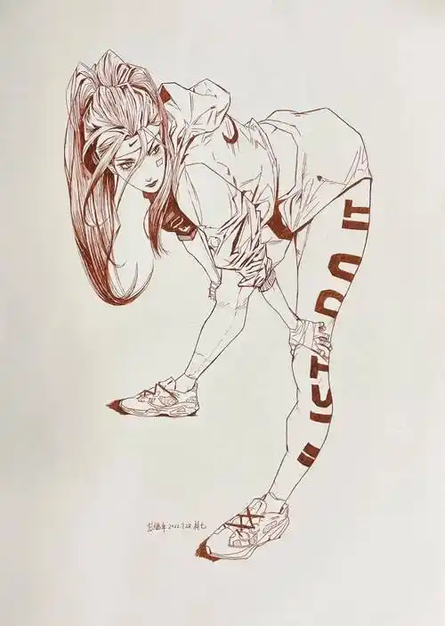 快看!这些美术生的动漫速写作品一下子击中了我的心巴