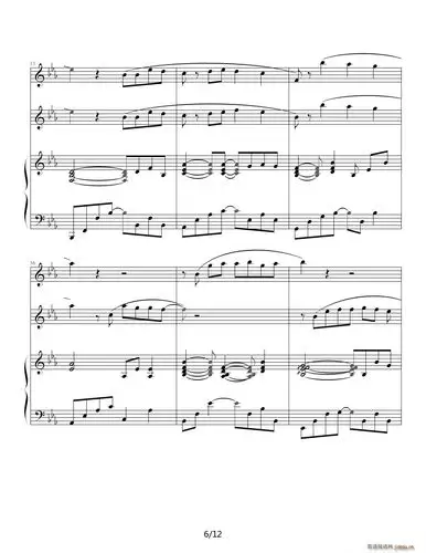 周杰伦 屋顶 弹唱版(钢琴谱)6