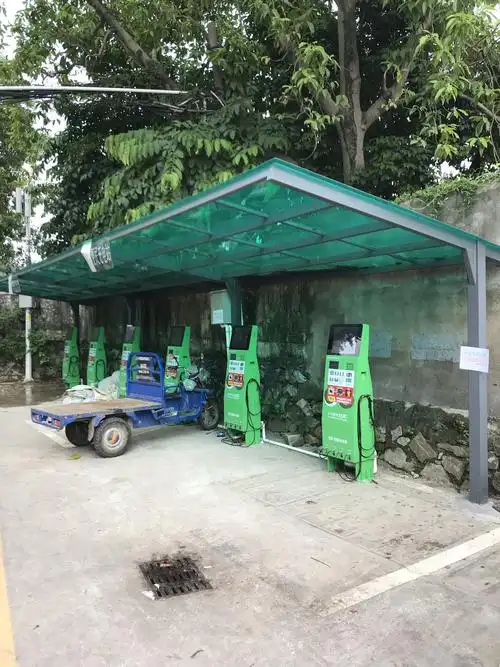 好消息批发中心公用两轮,三轮车充电桩已开通使用了