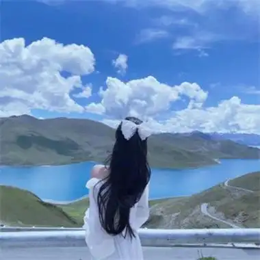 唯美高清的女生背影头像2022