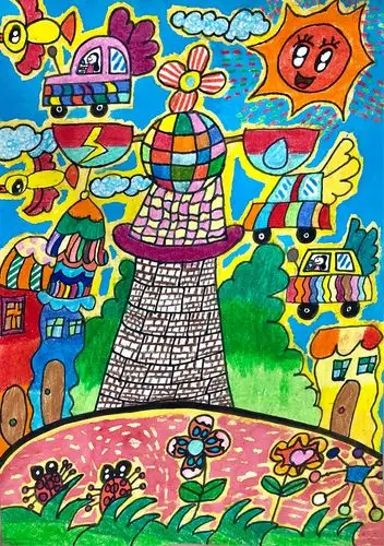 《第十四届海口市青少年科技创新大赛》少儿科学幻想绘画类项目评选