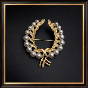 复古胸针女宫廷英伦风优雅文艺复古简约西洋古董旗袍古典别针配饰