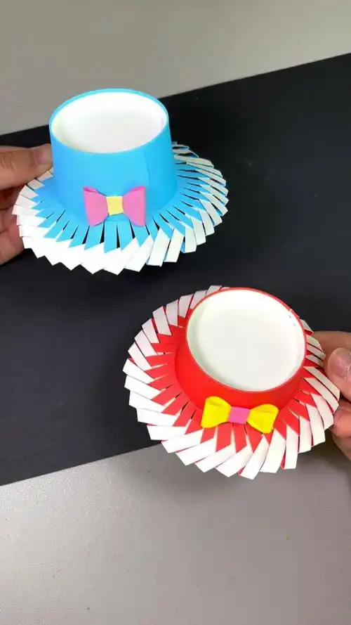 用纸杯做手工
