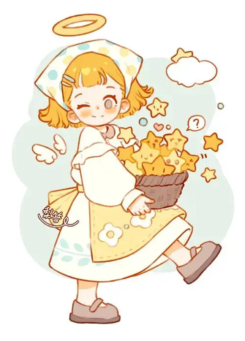 女生头像##可爱头像##插画分享##小清新