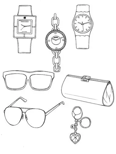 一些小物品的铅笔线稿