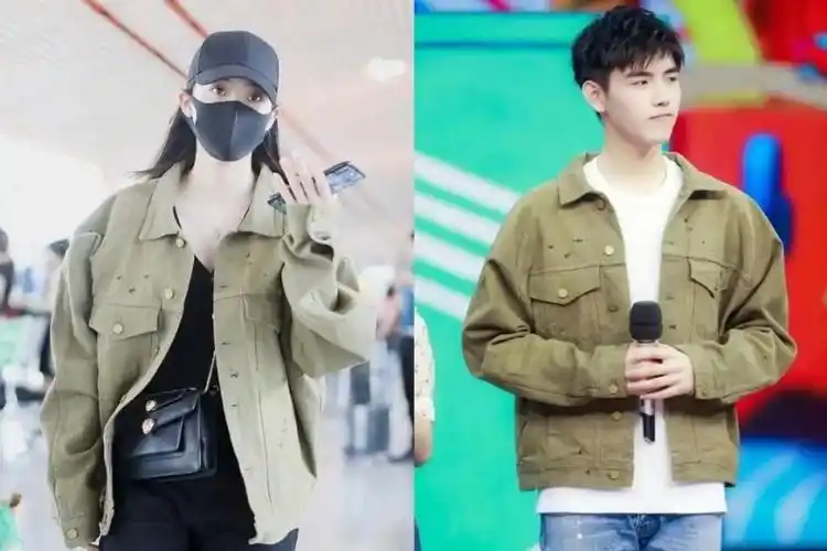 欧阳娜娜和陈飞宇也是因同款被扒出瓜的代表.