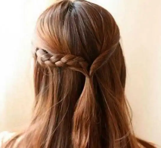 淑女发型图片大全 长发发型韩系淑女编发教程图片 - 发型设计 - 辣妈