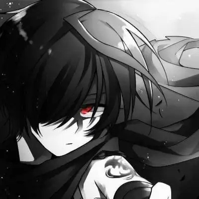 高冷黑色男头_男生头像_我要个性网