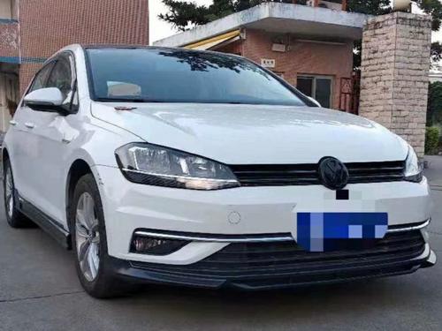 适用大众高尔夫7.5汽车改装件防撞防刮件前唇后唇侧裙爆改 小包围