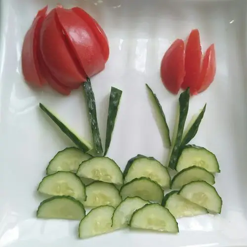 蔬菜拼盘美美哒