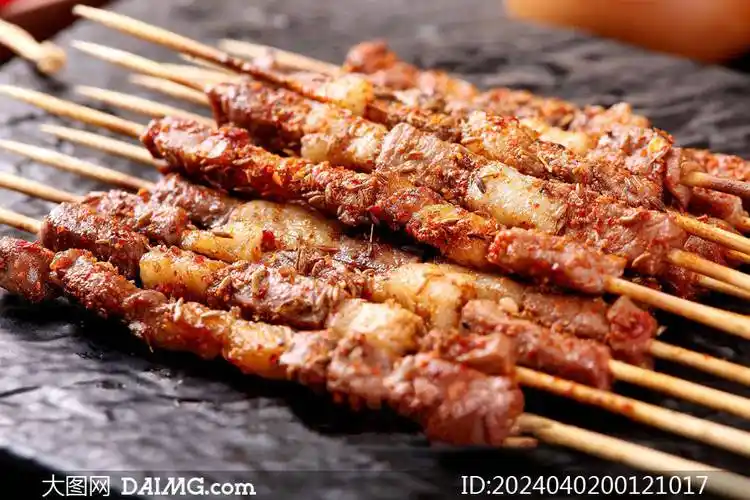 烧烤店美食羊肉串图片素材_photo_daimg_html