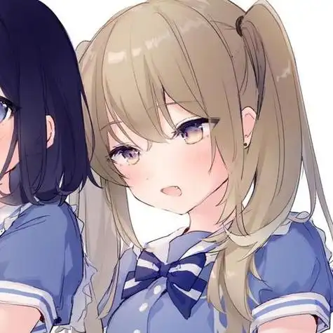 太阳沉了下去生活浮了上来闺蜜头像动漫女头