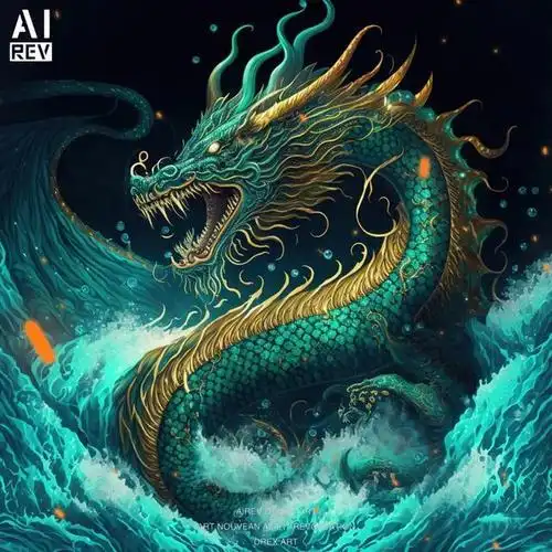 威武霸气的青龙