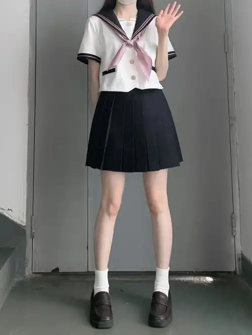 jk日常白粉水手服