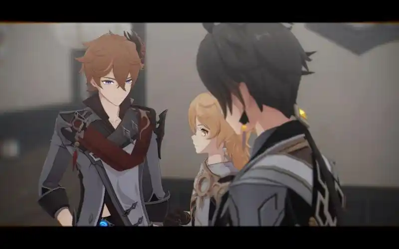 【原神mmd】总之给钟离塞了海鲜√ [ 钟离/达达利亚/空 ]_哔哩哔哩