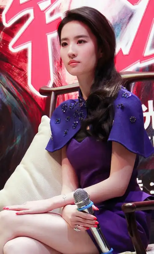 刘亦菲 电影《四大名捕2》上海发布会