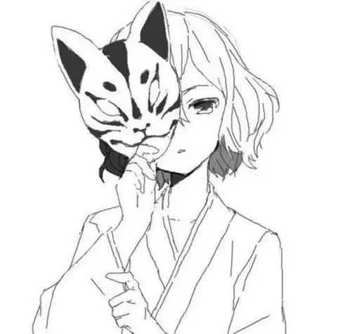 头像侧脸图简笔画 头像图片大全 -【爱个性】