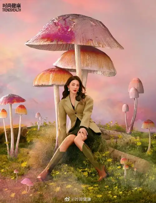 张雨绮绿野仙踪大片##张雨绮时尚健康开年封面