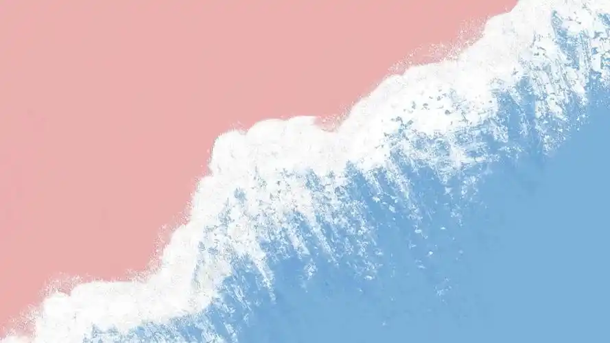 ins风可爱少女心油画质感手绘,高清图片,艺术壁纸-回车桌面