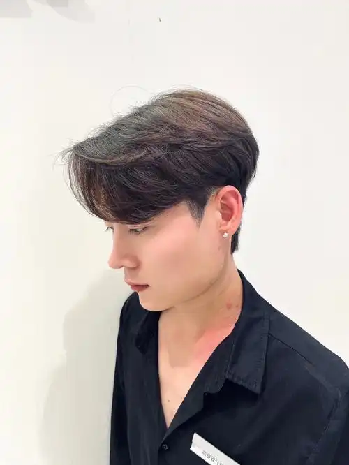 男发烫染男式发型