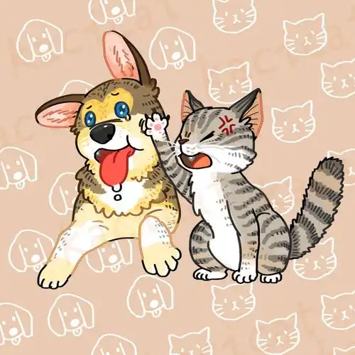 宠物猫狗q版头像合集