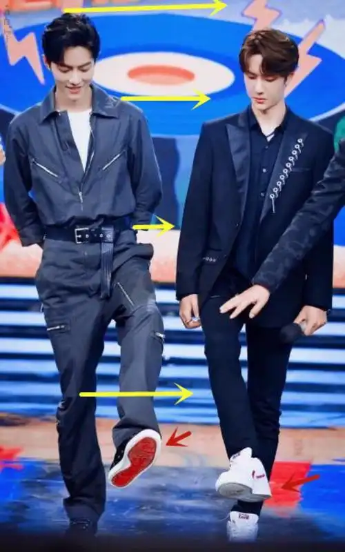 王一博多高真实身高,肖战184,王一博180