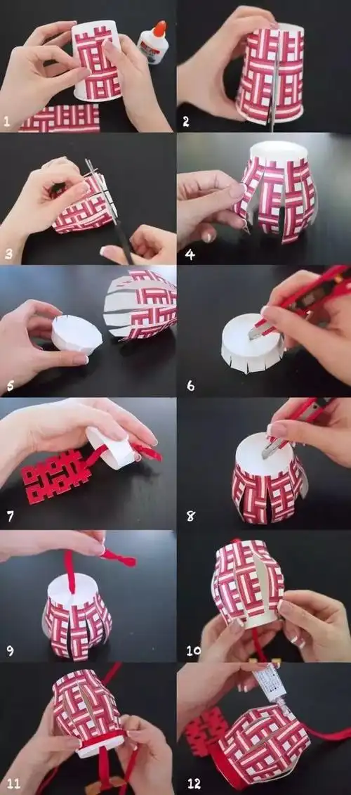 手工灯笼制作方法步骤及图片