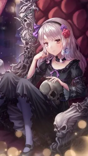 动漫美少女4k超分率超高清壁纸