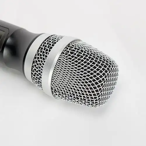 厂家直供uhf无线麦克风网络直播k歌无线话筒户外音箱专用无线咪