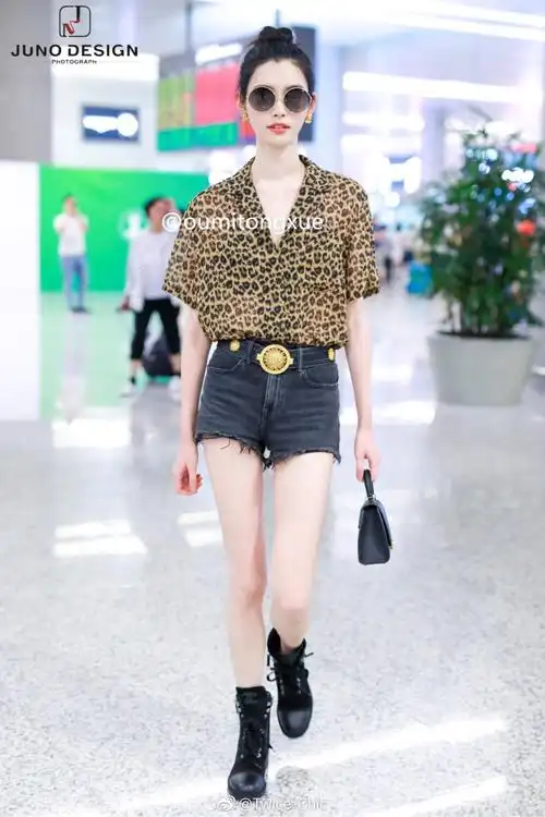 aw20春夏新款 雪花高腰水洗毛须边阔腿牛仔短裤大王破洞热裤 - 外贸