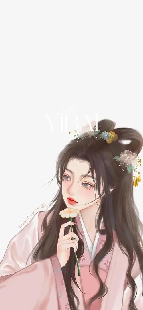 古风美女手绘插画,古风美女手绘插画图片(若有诗书藏于心)